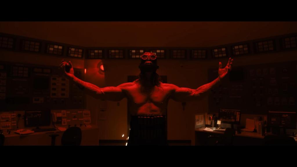 The killer in PSYCHO KILLER gets ready for his red-light date with Satan.