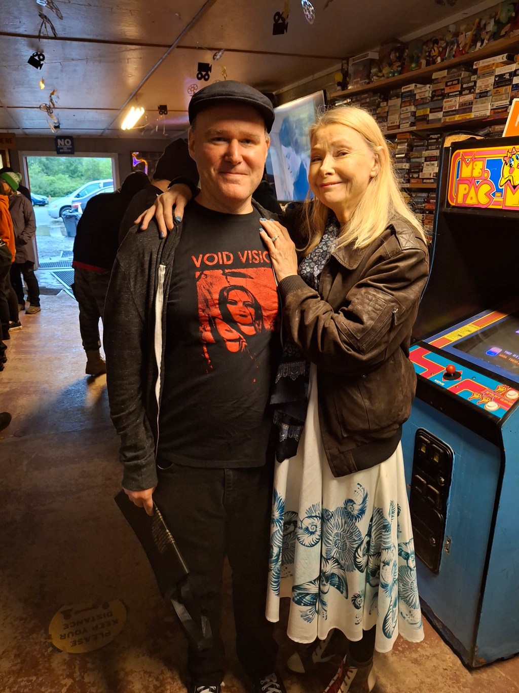 Jonny and Lynn Lowry at the Mahoning Drive-In